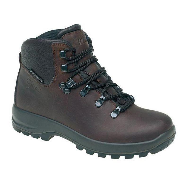 Grisport Hurricane Lady Waterproof Walking Boot - Brown-Walking Shoes-Outback Trading