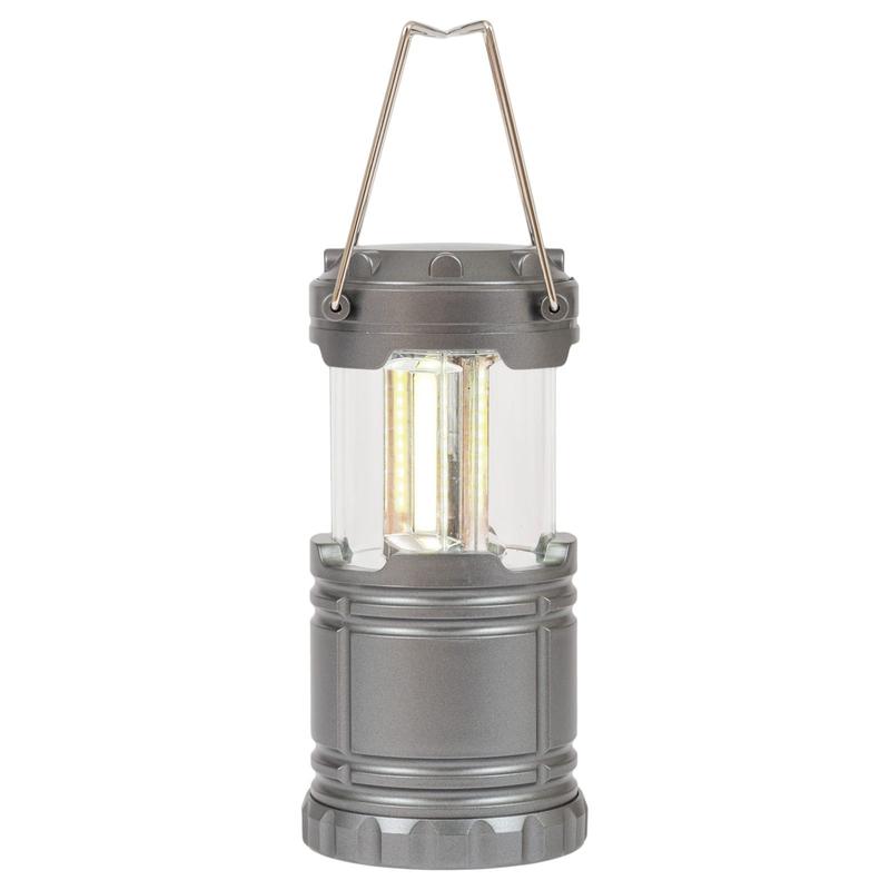 Highlander 7 LED Collapsible Lantern - Grey-Camping Lights & Lanterns-Outback Trading