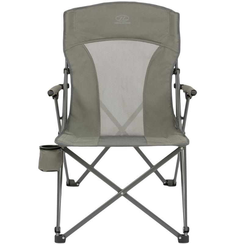 Highlander Doune Camping Chair - Charcoal-Camping Chairs-Outback Trading
