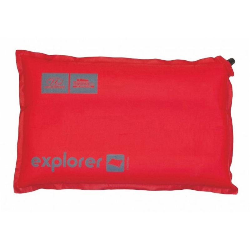 Highlander Explorer Self Inflating Pillow - Red-Pillows-Outback Trading