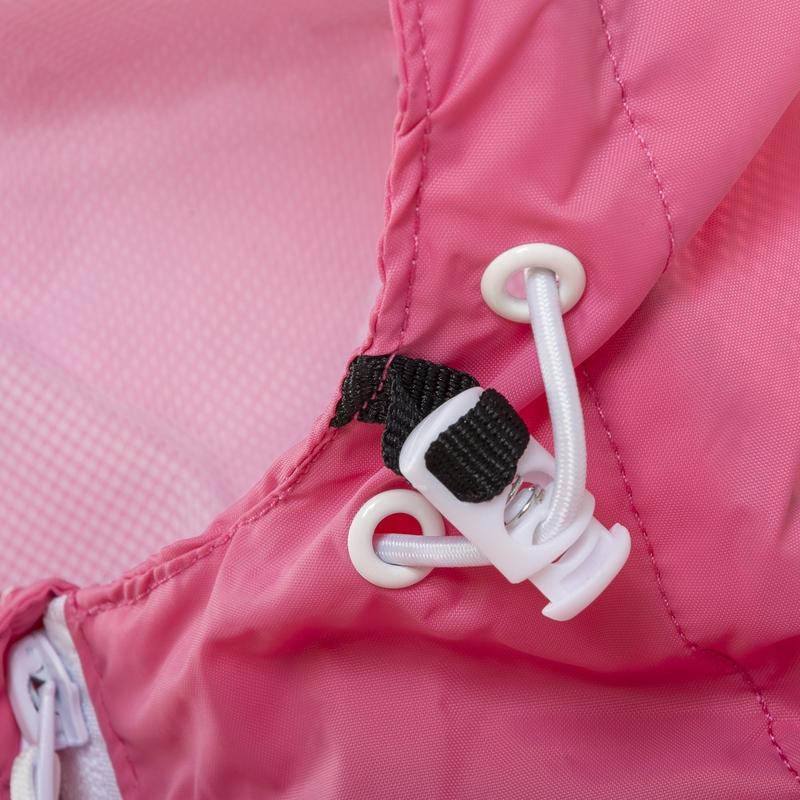 Highlander Stow & Go Women's Waterproof Pack-Away Jacket - Pink-Waterproof Jackets-Outback Trading