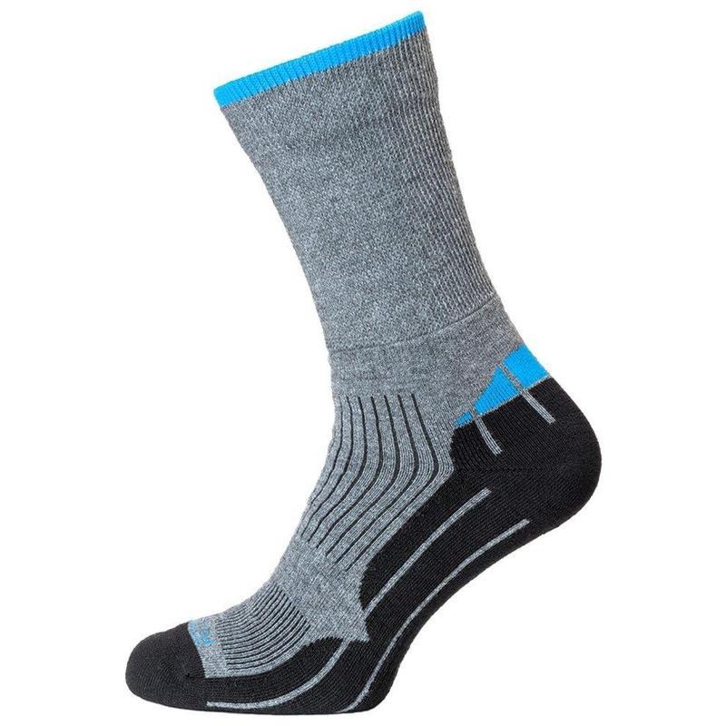 Horizon Performance Coolmax Hiker Women's Socks Grey Marl/Blue-Socks-Outback Trading