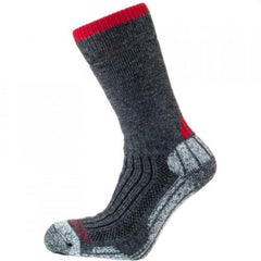 Horizon Performance Merino Trekker Men's Socks - Charcoal/Burgundy-Socks-Outback Trading