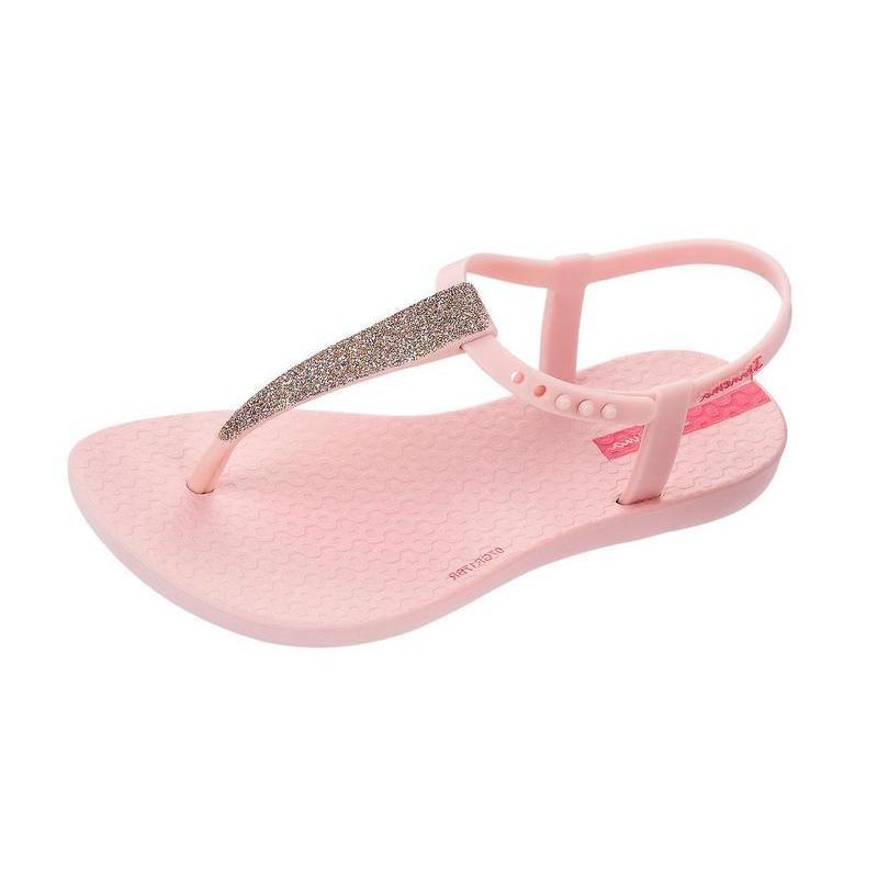 Ipanema Childrens FlipFlops - Charm Glitter Pink-Thongs & Flip Flops-Outback Trading