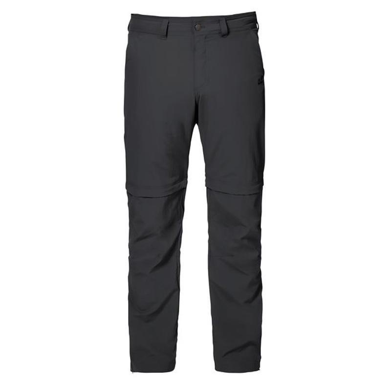 Jack Wolfskin Canyon Men's Zip Off Pants / Trousers - Phantom-Active Trousers-Outback Trading
