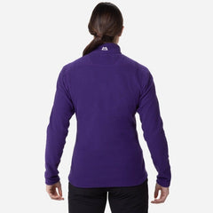 Mountain Equipment Micro Women's 1/4 Zip Fleece - Purple