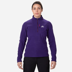 Mountain Equipment Micro Women's 1/4 Zip Fleece - Purple