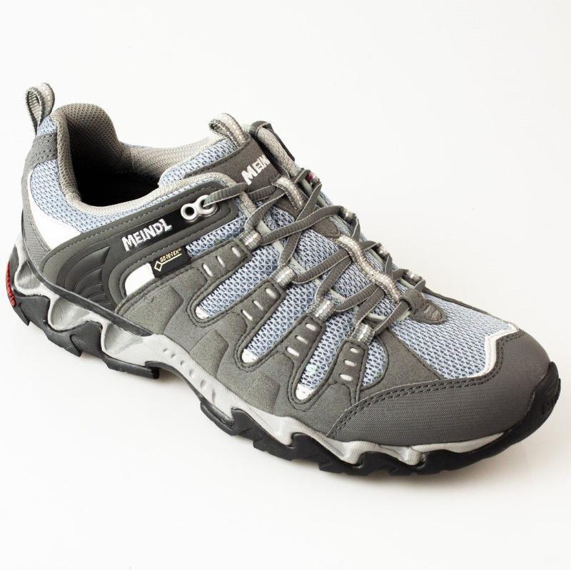 Meindl Respond Lady GTX Women's Approach Shoe - Graphite/Light Sky-Walking Shoes-Outback Trading
