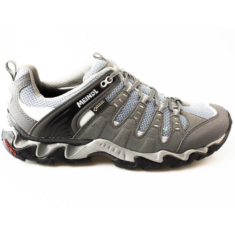 Meindl Respond Lady GTX Women's Approach Shoe - Graphite/Light Sky-Walking Shoes-Outback Trading