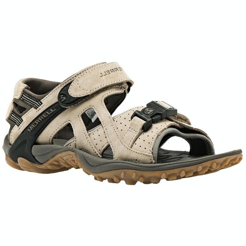 Merrell Kahuna III Men's Supportive Walking Sandals Taupe-Sandals-Outback Trading