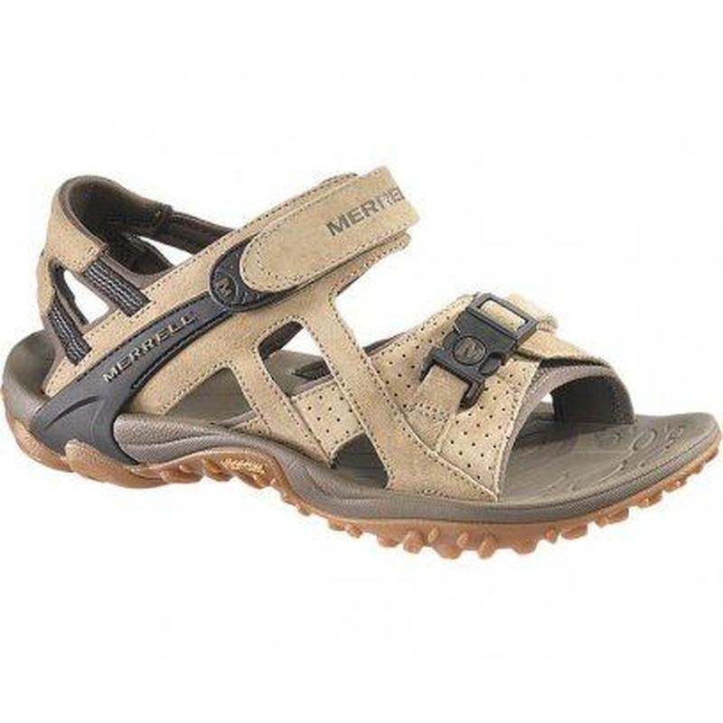 Merrell Kahuna III Supportive Walking Sandals for Women - Taupe-Sandals-Outback Trading