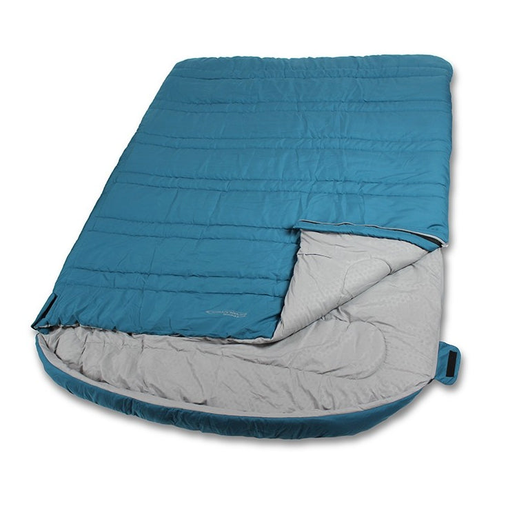 Outdoor Revolution Sunstar 400 Double Square Sleeping Bag - Blue Coral.1