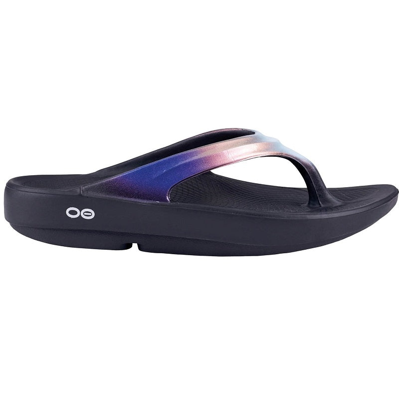 OOfos OOlala Women's Feet Recovery Flip Flops - Calypso-outback Trading 2