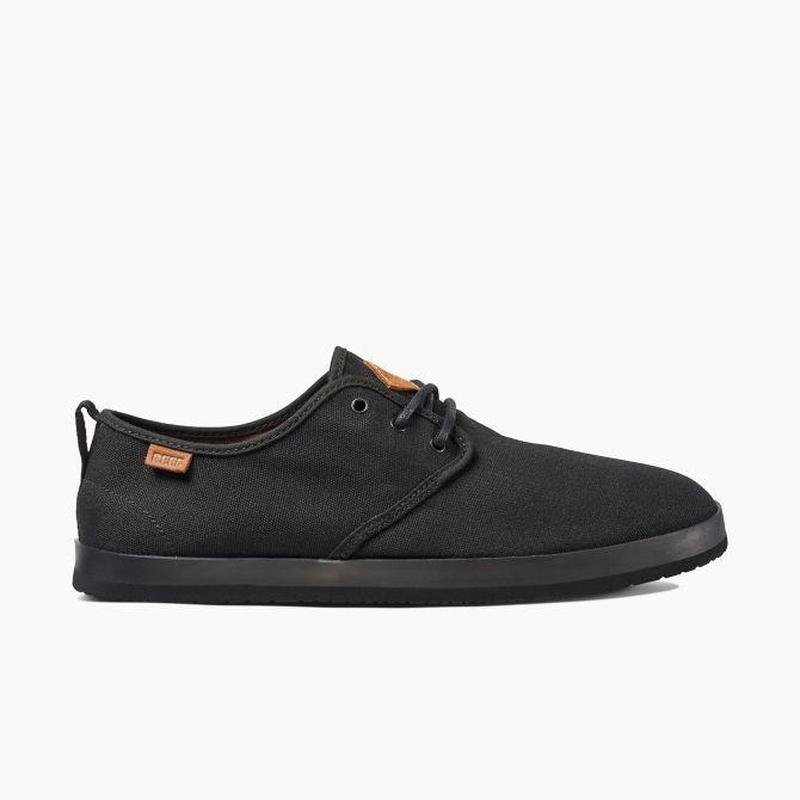 Reef Men's Landis TX Sneaker Shoes - Black-Casual Shoes-Outback Trading