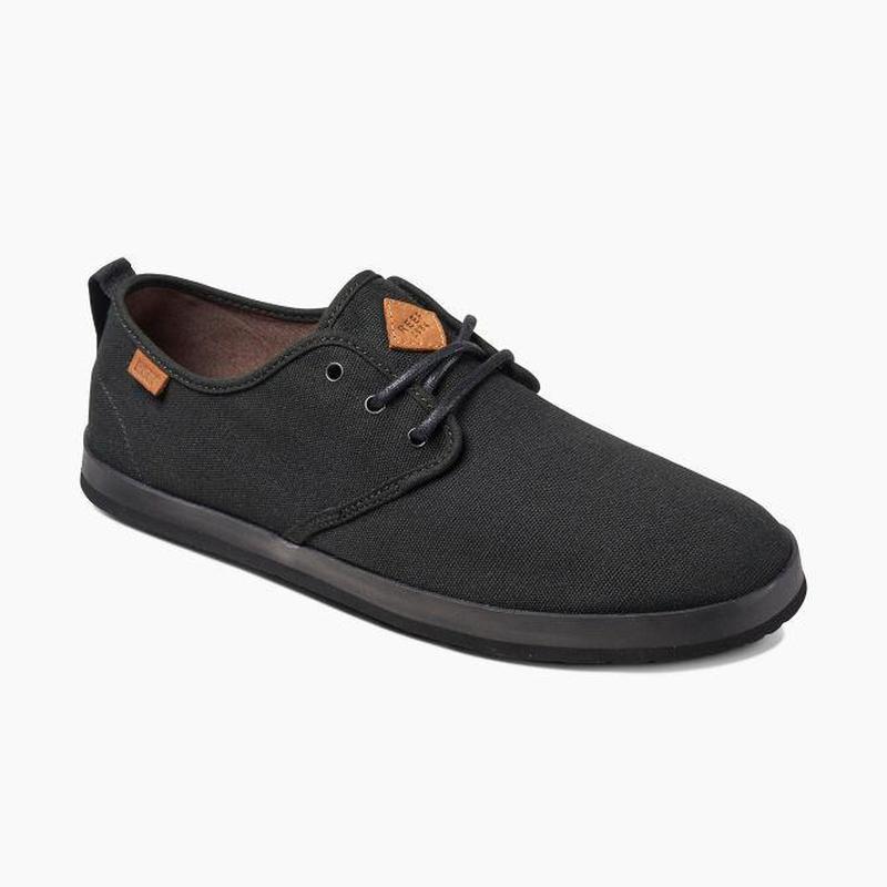 Reef Men's Landis TX Sneaker Shoes - Black-Casual Shoes-Outback Trading