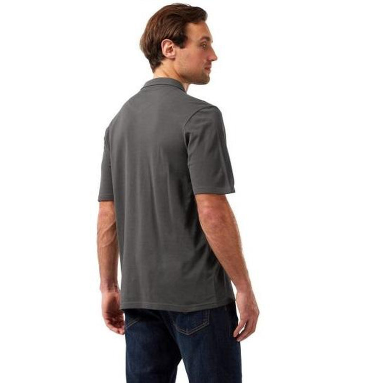 Craghoppers Stanton Short Sleeve Polo - Mens - Grey-Shirts & Tops-Outback Trading