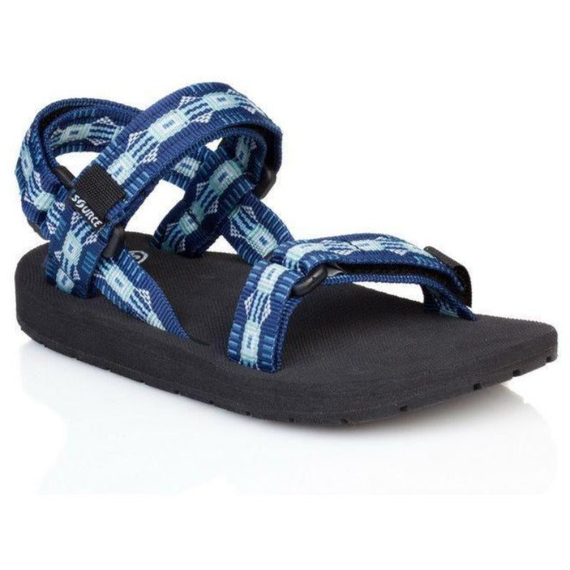 Source Classic Kids KD Dark (Blue Pattern)-kids sandals-Outback Trading
