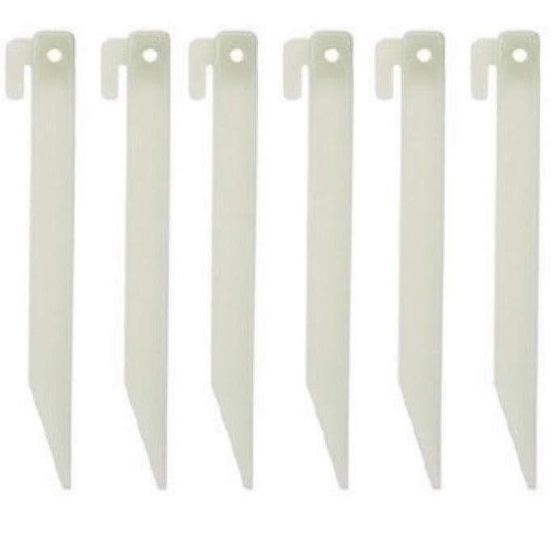 Summit Tent Pegs 21.5 cm Glow in the Dark-Tent Pegs-Outback Trading