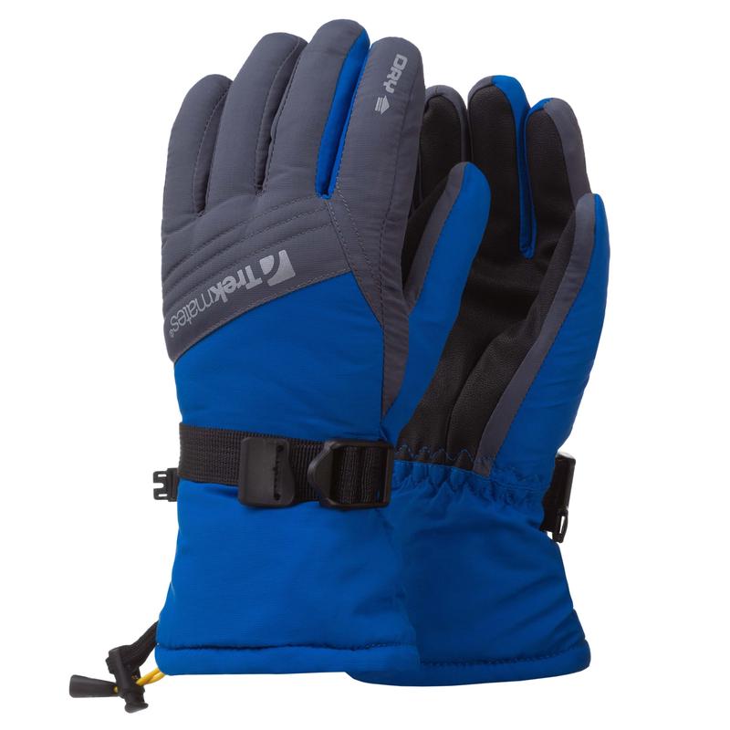 Trekmates Mogul Waterproof Glove Junior - Skydiver/Slate-Gloves & Mittens-Outback Trading