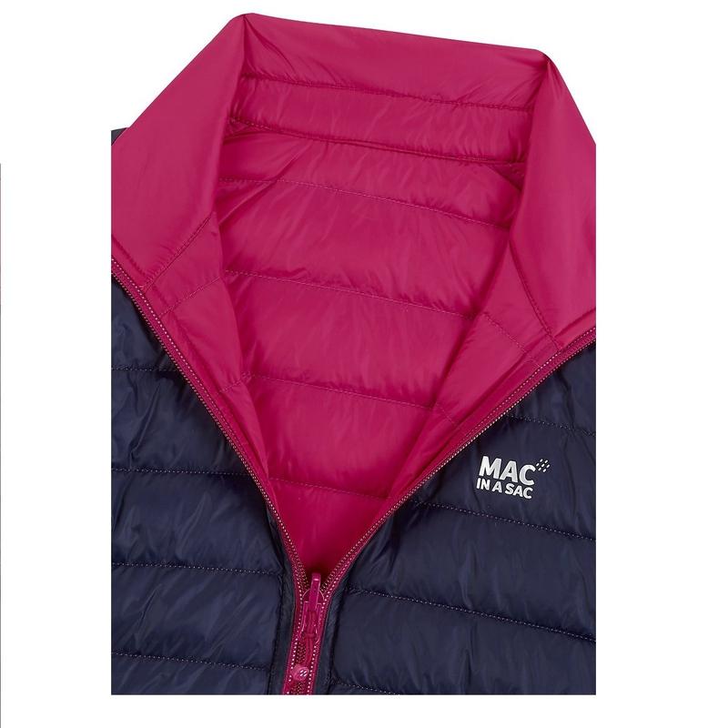 Mac in a Sac Reversible Women's Down Jacket - Fuchsia-Down Jackets-Outback Trading