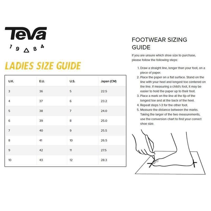 Teva Elzada Web Women's Walking Sandals - Grey Mist-Sandals-Outback Trading