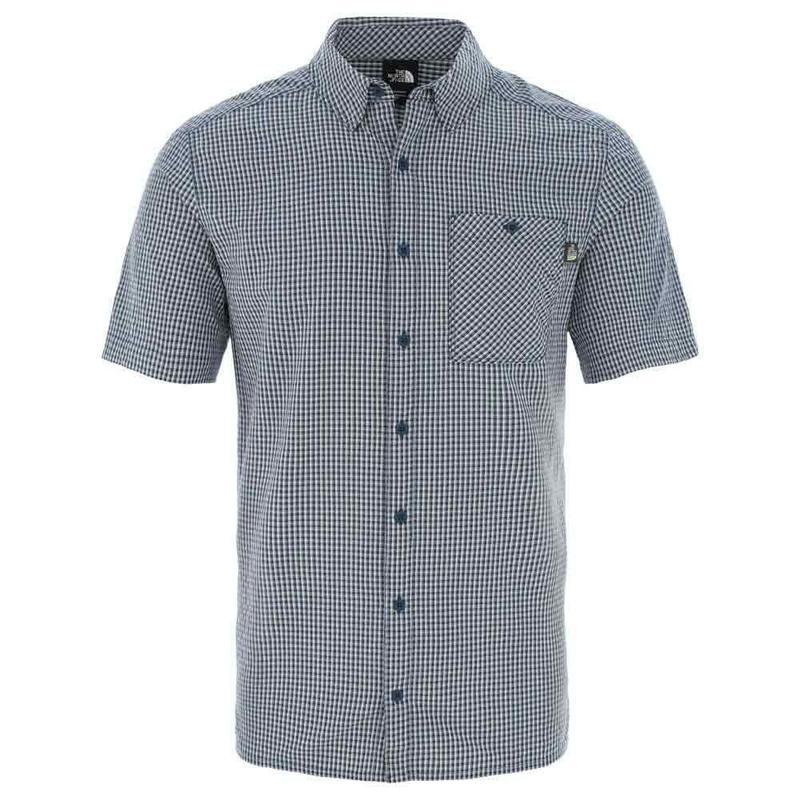 The North Face Mens Hypress Shirt Asphalt Grey-Technical Tee's-Outback Trading