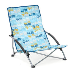 VW Low beach/Camping Chair - Volkswagen Print-Camping Chairs-Outback Trading