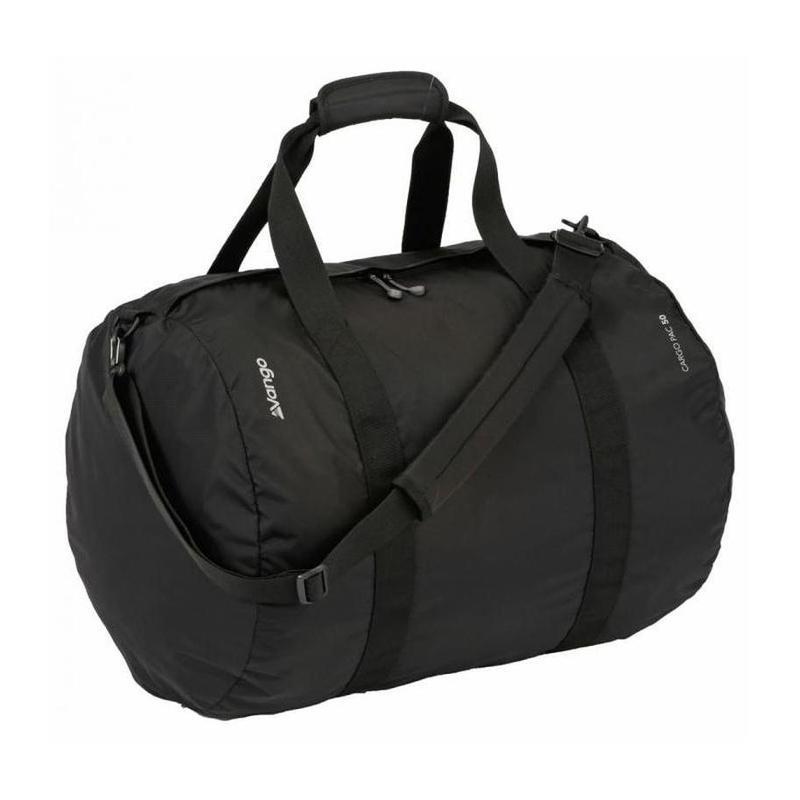 Vango Cargo Pac 50 - Black Foldaway Duffel Bag-Duffel Bags-Outback Trading