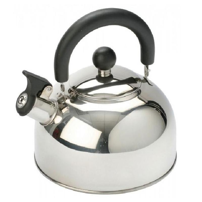 Vango Stainless Steel Kettle 2 Litre-Camping Cookware & Dinnerware-Outback Trading