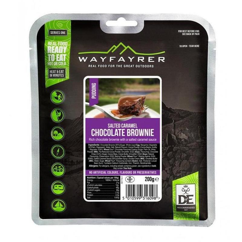 Wayfayrer Salted Caramel/Chocolate Brownie Quick Heat D of E Recommended Food-Food-Outback Trading