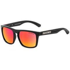 Dirty Dog Monza Black/Grey-Red Fusion Mirror Sunglasses