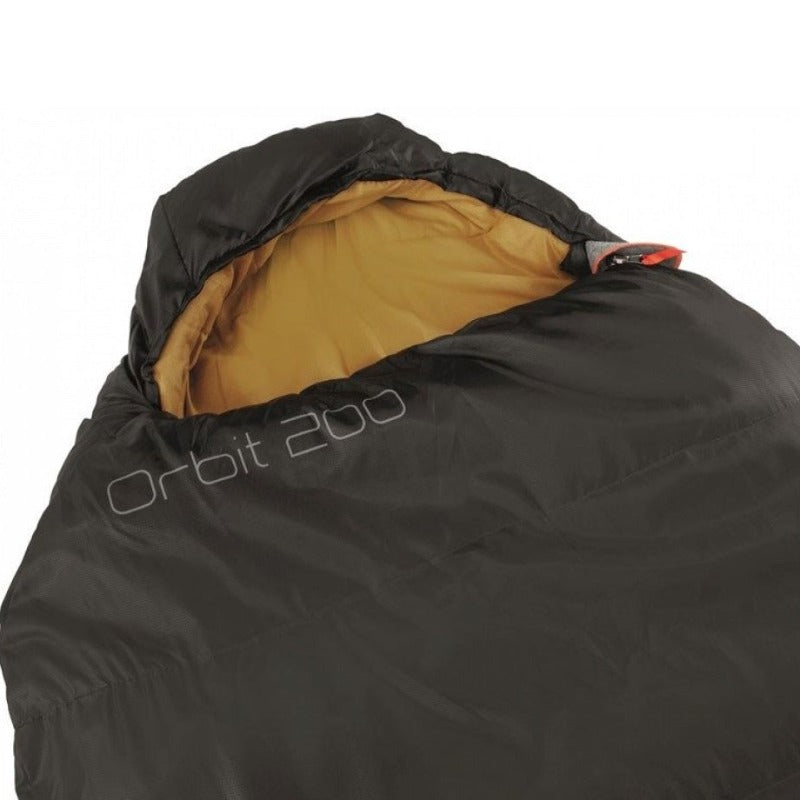 Easy Camp Orbit 200 Sleeping Bag - Black-Outback-Trading-3