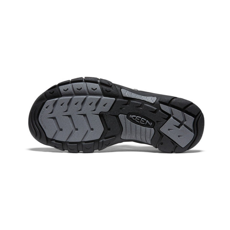 Keen Newport H2 Men's Tough Walking Sandals -Black / Steel Grey 6