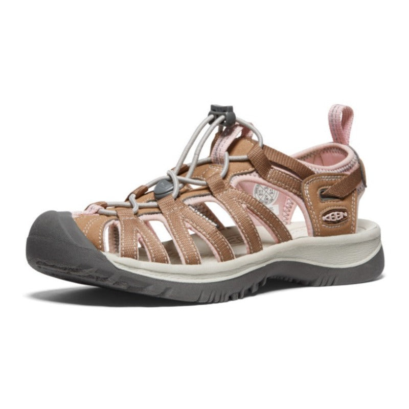 Keen Whisper Women;s Walking Sandals - Toasted Coconut/Peach  Whip-Outback-Trading-3