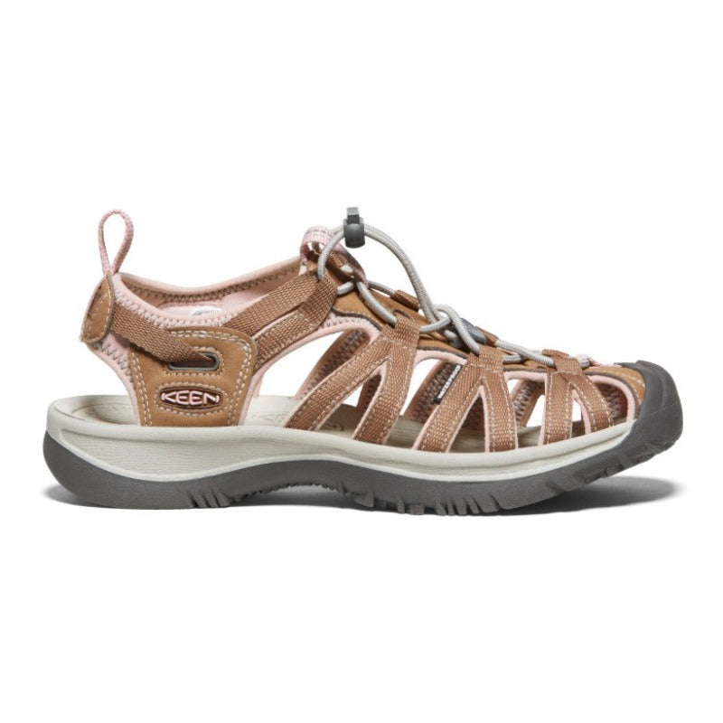 Keen Whisper Women;s Walking Sandals - Toasted Coconut/Peach  Whip-Outback-Trading-6