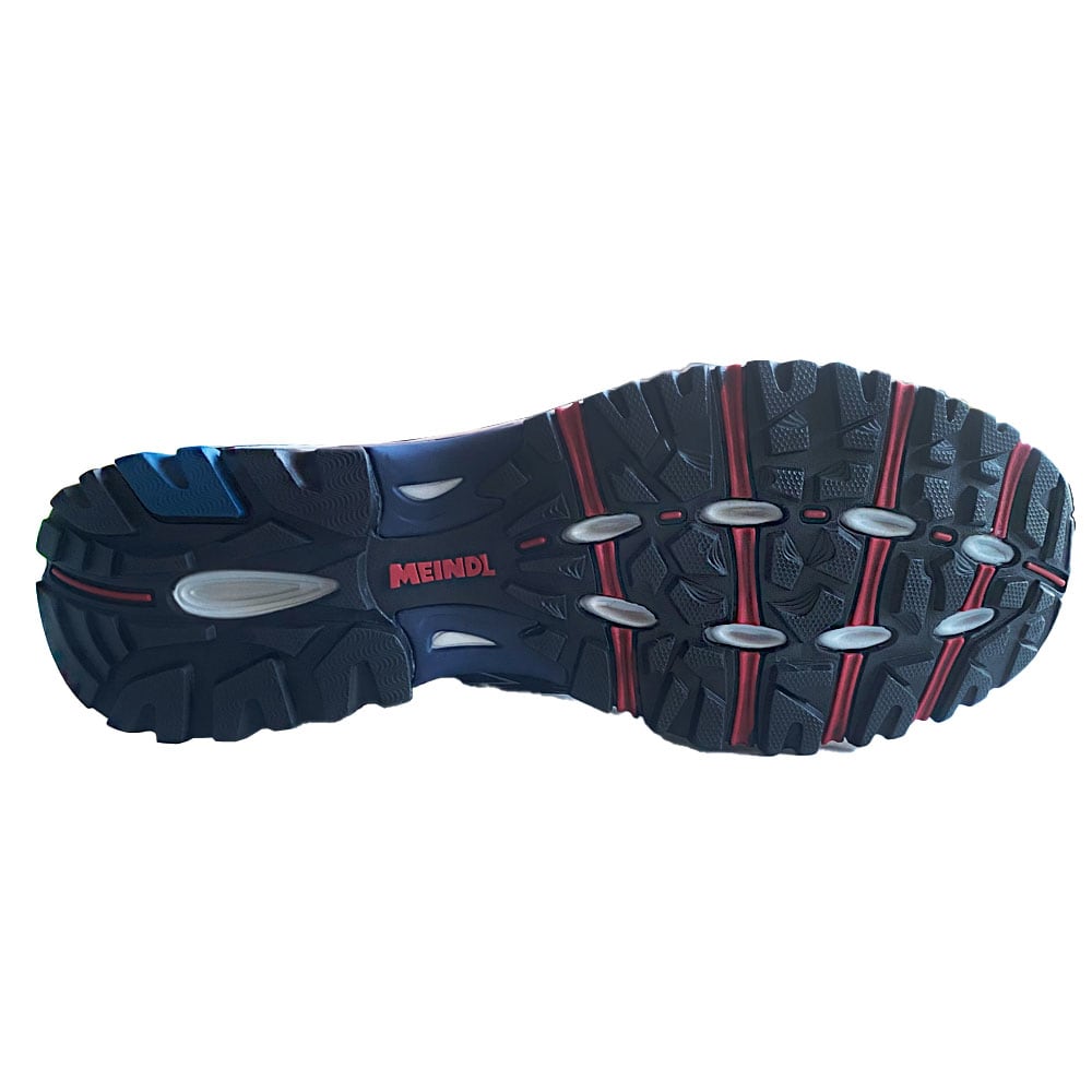 Meindl Caribe GTX  Men's Trail Walking Shoes - Navy/Red