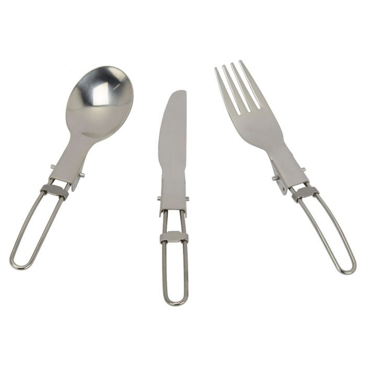 Go System Stainless Steel Folding Cutlery