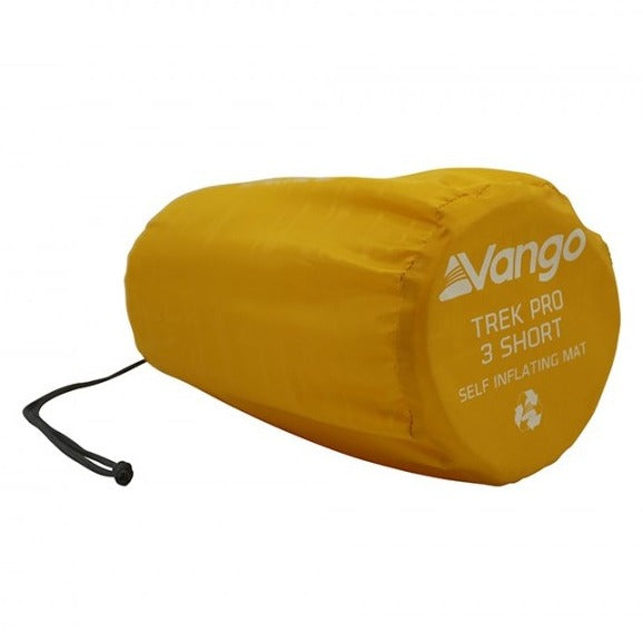 Vango Trek 3 Short Self Inflating Mat Single - Canary Yellow 5